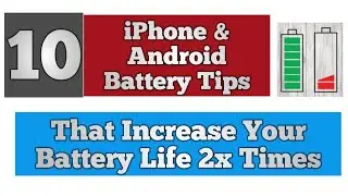 Increase Battery Health Iphone , Increase Battery Life android  || The Vijay Yadav