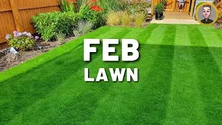 First Mow of the Year // February Lawn Care Calender Tips (Winter)