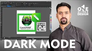 How to Change CorelDraw 2020 Lite Mode to Dark Mode | Dark Theme & Customize Theme setting Class # 4