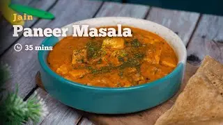 Jain Paneer Masala | No-Onion No-Garlic Paneer Gravy | Jain Recipes | Cookd