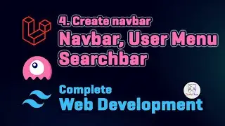 Creating a Complete Navbar with Livewire, Tailwind CSS, and Alpine.js | Web Development Tutorial