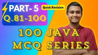 Part 5 of 100 Java Conceptual Multiple Choice Questions | Java, OOPS  MCQ QNA  @codefamily