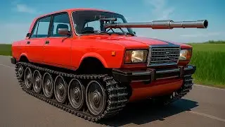 Я ПОСТРОИЛ НАСТОЯЩИЙ ТАНК В THE LONG DRIVE! ЭТО МАШИНА ДЛЯ УНИЧТОЖЕНИЯ!