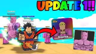 *UPDATE 1* New Bizarre World, Stands & Much More!! Anime Heroes Simulator