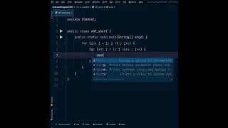 Program to print number pattern in java | #java