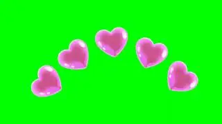 new green screen effects 2021 || heart green screen animation