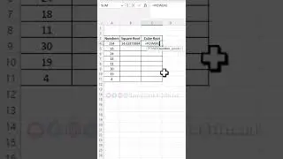 How To Calculate Square Root and Cube Root in Excel | 