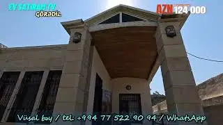 Novxanıda, Dənizə Yaxın, Çox Təcili Bağ Evi Satılır / Недвижимость в Баку / EV SATIRAM TV