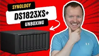 Unboxing and Setting Up The Synology DS1823xs+ NAS For Your Home Lab