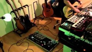 Guitar & Synths Looping Jam Session