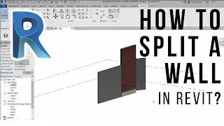How to Split a Wall in Revit - Split Element Tool | Revit Tutorial