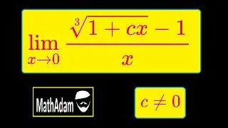 The same limit WITH and WITHOUT L'Hopital