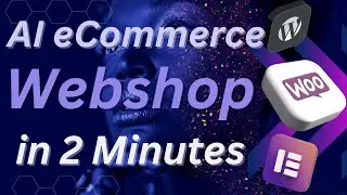 How to Create eCommerce Website in 5 minutes with the Best AI website builder