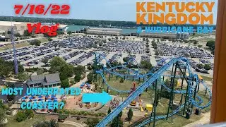 Lightning Run is INSANE! + Timberliner Redemption Round? | Kentucky Kingdom Vlog July 16, 2022