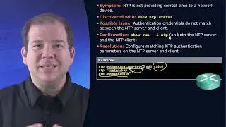 12  TSHOOT  NTP Example Issues