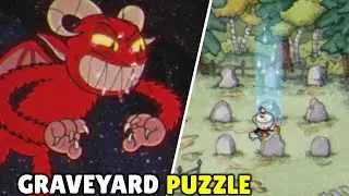 Cuphead DLC - Graveyard Puzzle Solution | The Delicious Last Course DLC