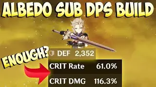 Albedo C0 Sub DPS Build - Genshin Impact