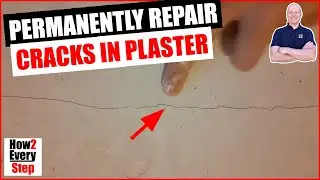 How to permanently repair hairline cracks in wall & ceiling plaster – DIY decorating guide