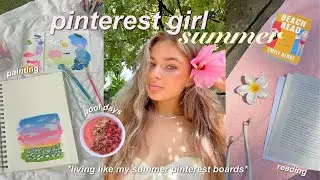 A PINTEREST SUMMER 🍧🎨 summer crafts, DIYS, and aesthetic activities