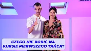 PIERWSZY TANIEC - Lekcja 3 - Czego nie robić na kursie Pierwszego Tańca 😁- DanceBook