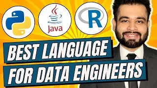 Best Language for Data Engineers | Python vs Java vs R