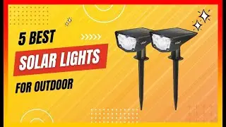 ✅ Best Outdoor Solar Lights on Amazon ➡️ Top 5 Tested & Buying Guide