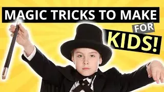 Easy Magic Tricks to Make for Kids - DIY Tricks: Vanish, Transform and More 