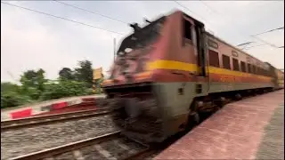 Fast-Paced Skipping Intercity vs Local Train Action – Unbelievable Speed!