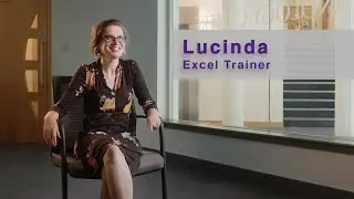 Lucinda introduces her Excel courses (London, Guildford & Online) and her background as a trainer.