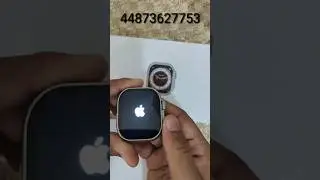 MT8 ULTRA Apple logo code | Smart watch apple logo code kaise lgaye 2023 |