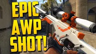 EPIC AWP SHOT! - CS:GO Funny Moments in Competitive