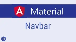Angular Material Tutorial - 10 - Navbar