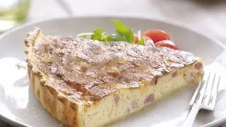 🥧 Quiche Lorraine con bacon y queso - Recetas Buitoni