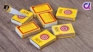 Match Box Reuse Idea At Home | Best Out Of Waste Matchbox Craft | Artkala