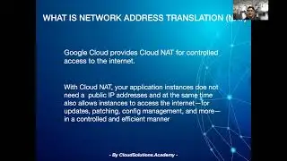 17 NAT AND GOOGLE CLOUD NAT