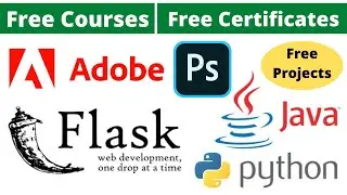 Udemy Free Certificate Courses Adobe Photoshop | Java | Python Flask Project Online Classes