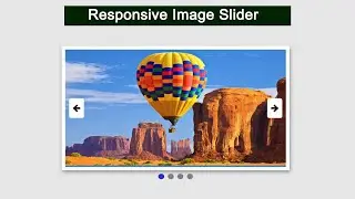 JavaScript Image Slider | Image Slider using HTML CSS JavaScript