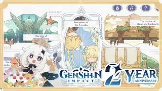Genshin Impact Canvas of Starlight Memories Web Event