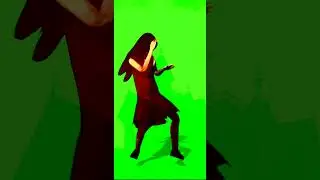 girl dance greenscreen video short #easygreenscreeneffects #greenscreen #emote #shorts #dance