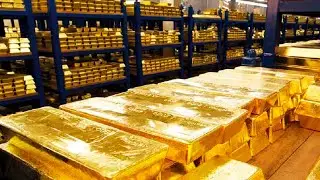 HOW GOLD IS MADE - The Manufacturing Process of 99,9% Pure Gold Bars - Korean Factory