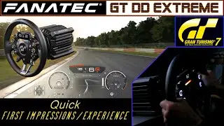 Fanatec Gran Turismo® DD Extreme -First Impressions & Experiences -Nordschleife Circuit Experience