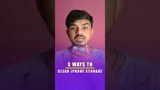 Best Way to ClearOut Storage in iPhone🔥 | Clear iPhone Storage