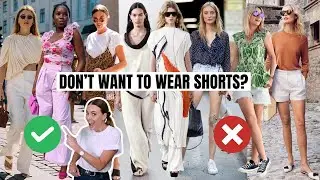 What To Wear Instead of Shorts If You're Over 50 | Fashion Trends 2024