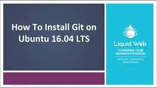 How To Install Git on Ubuntu 16.04