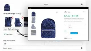 How To Add Unlimited  Product Images Per Variation On WooCommerce