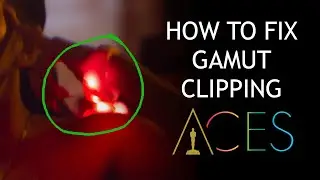 Fix Clipped Colors! | ACES | Gamut Clipping | Davinci Resolve