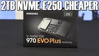 2TB Samsung Evo Plus NVME M.2 SSD £250 Cheaper in 12 Months