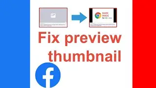 How to fix Facebook post thumbnail on a page with out deleting post || Fix incorect link preview