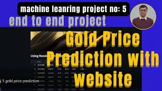 Gold Price Prediction using Machine Learning | Machine Learning Projects | ChatGPT Master