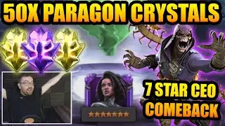 7 STAR CEO COMEBACK! - $500 7 STAR PARAGON CRYSTAL OPENING - Marvel Contest of Champions